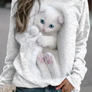 Schattig-kattenprint-sweatshirt.