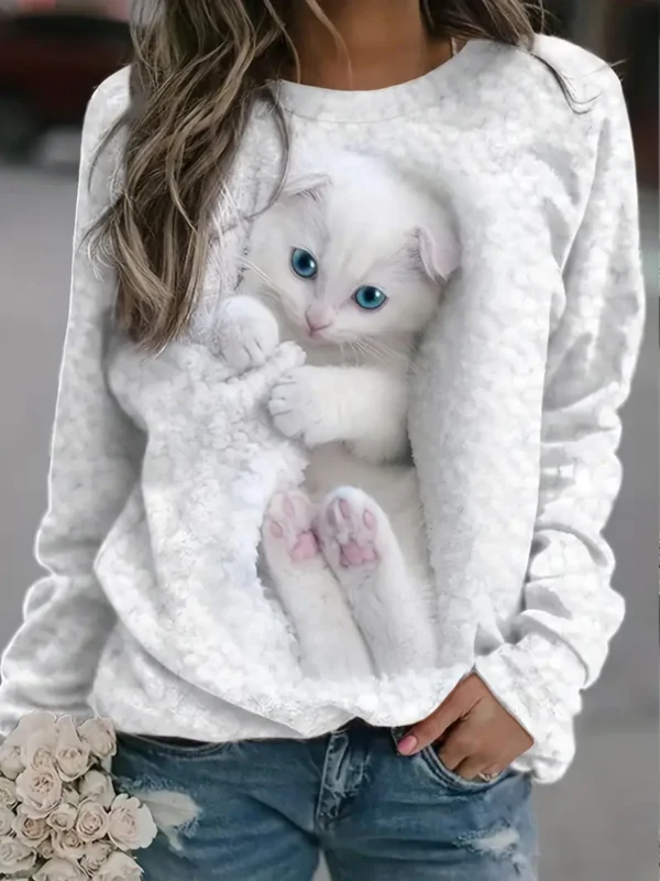 Schattig-kattenprint-sweatshirt.