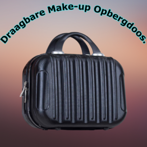 Draagbare Make-up Opbergdoos.