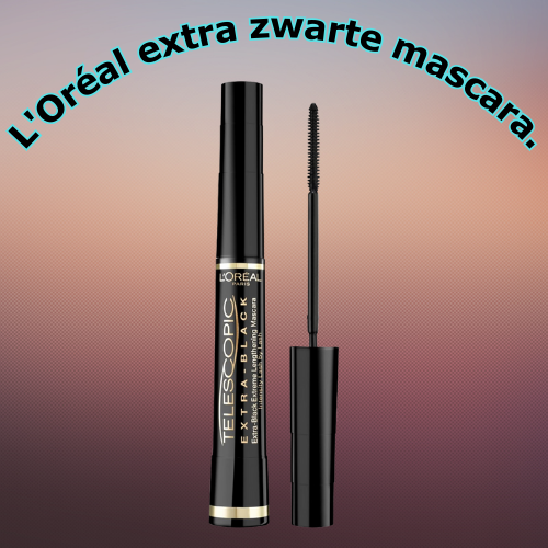 L'Oréal extra zwarte mascara.