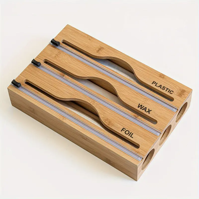 Bamboe 3-in-1 Folie Organizer met Snijder.