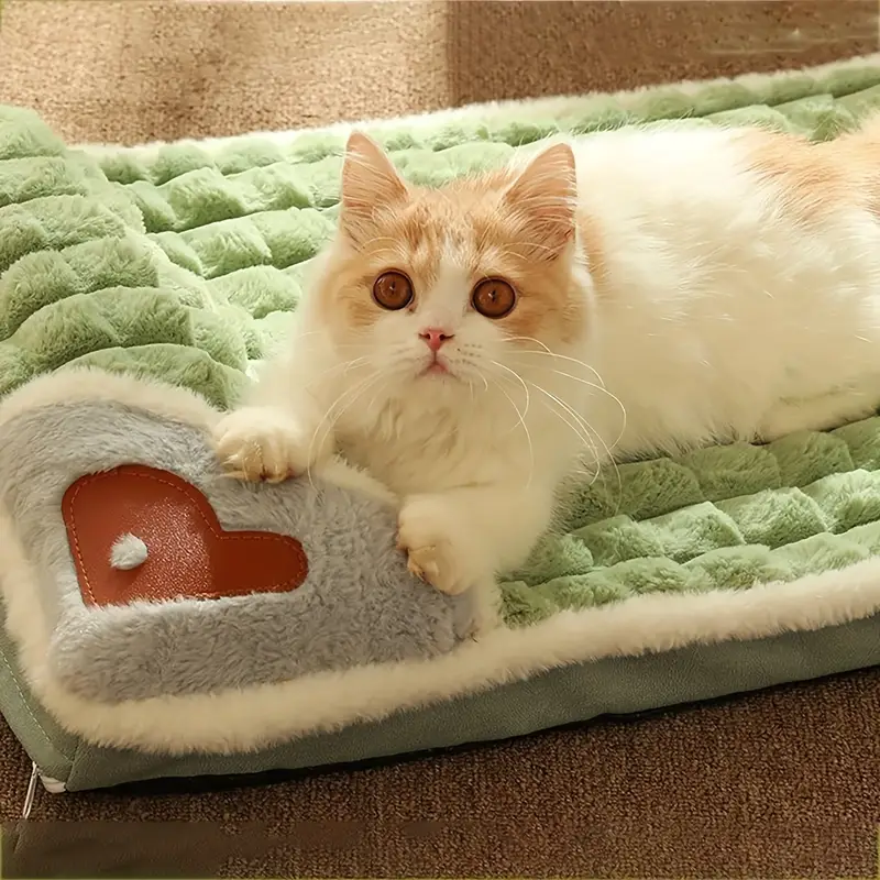 Comfortabel dik kattenbed.