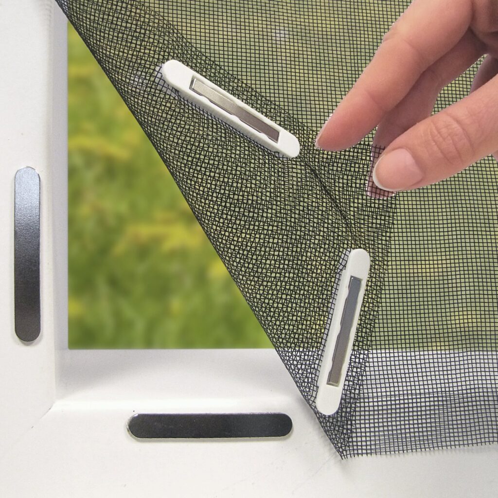 Magnetisch Vliegengaas voor Ramen.