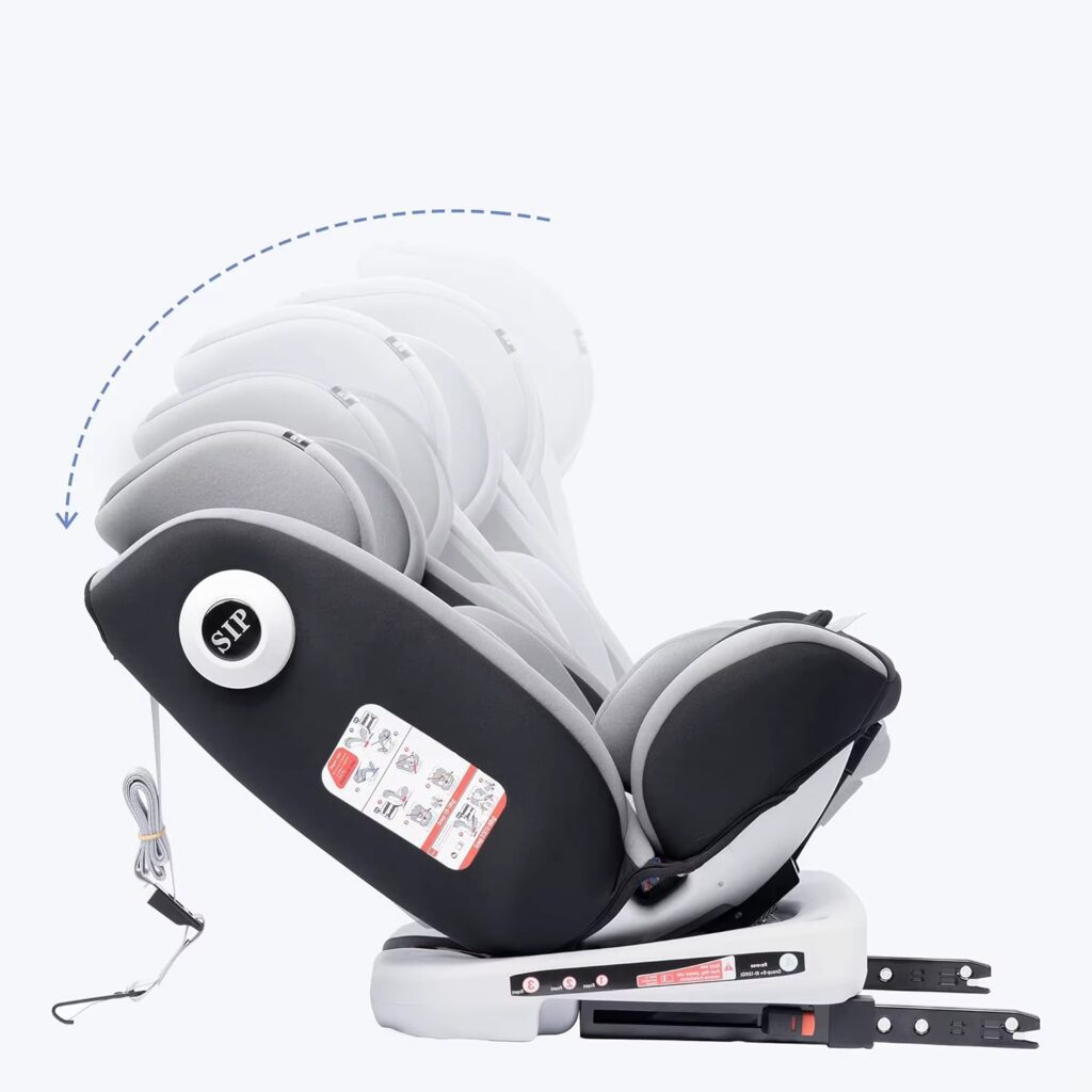 Draaibare ISOFIX Autostoel 0-12 jaar.